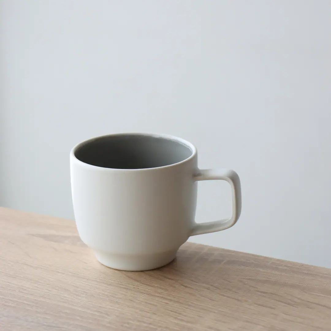 【待望★】 山忠オリジナル plain mat White | シンプルな白無地マグカップ バーベキュー・調理用品
