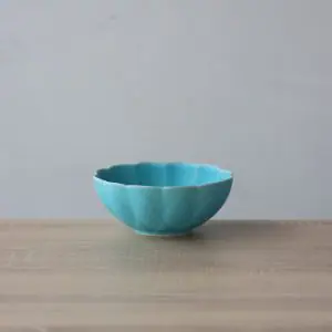 トルコブルーのおしゃれで爽やかな陶器のぐい呑み | 波佐見焼 トルコ