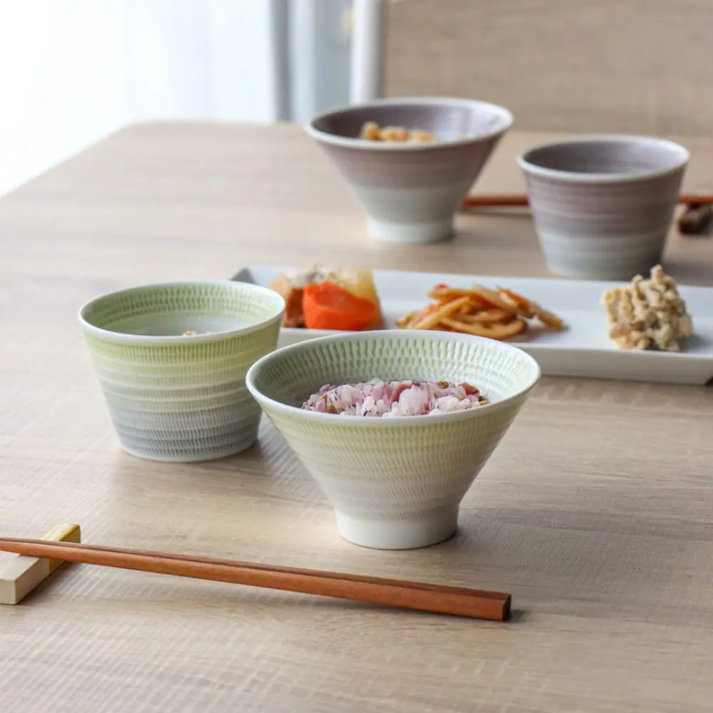 家族用のカラフルなお茶碗にぴったり！ | 波佐見焼 富士碗