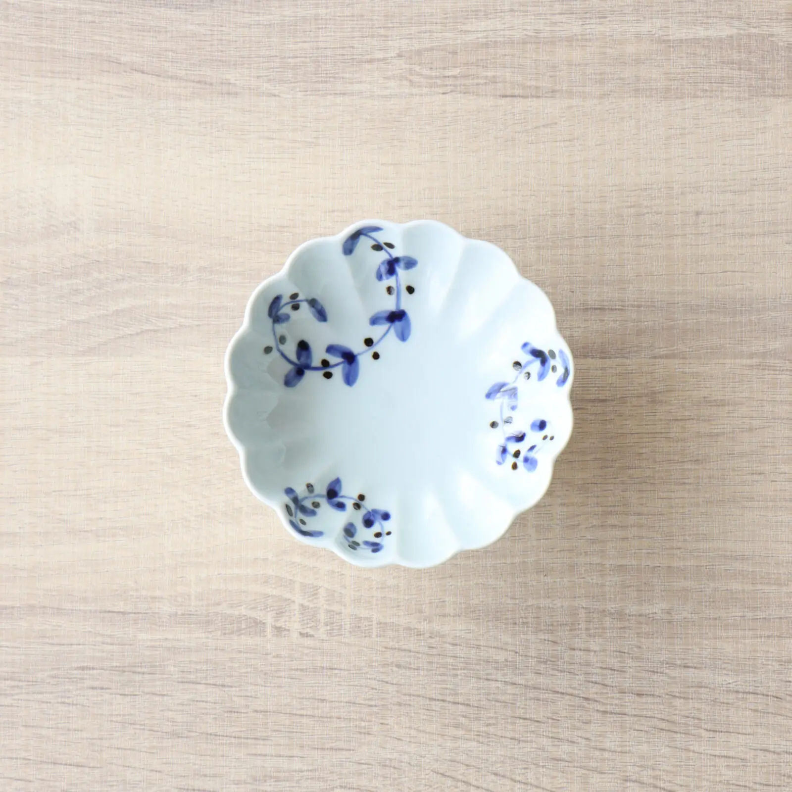 ametuchi アメツチ 小鉢 フリーカップ 青花唐草 2個 青片口鉢 | syunbougama