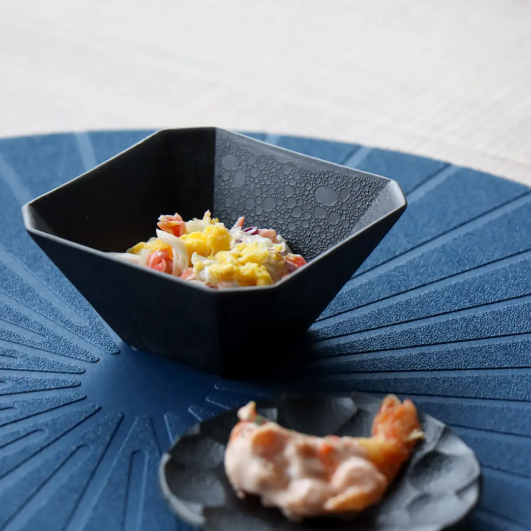 業務用　有田焼　哲山作　角小鉢　小鉢　40個 業務用有田焼哲山作角小鉢小鉢40個