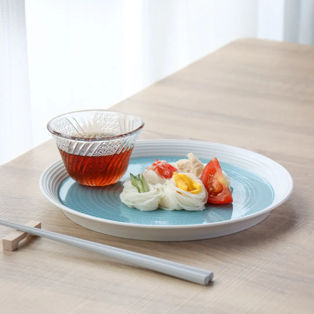 有田焼 オーバルパスタプレート 24.5cm 金善窯の通販